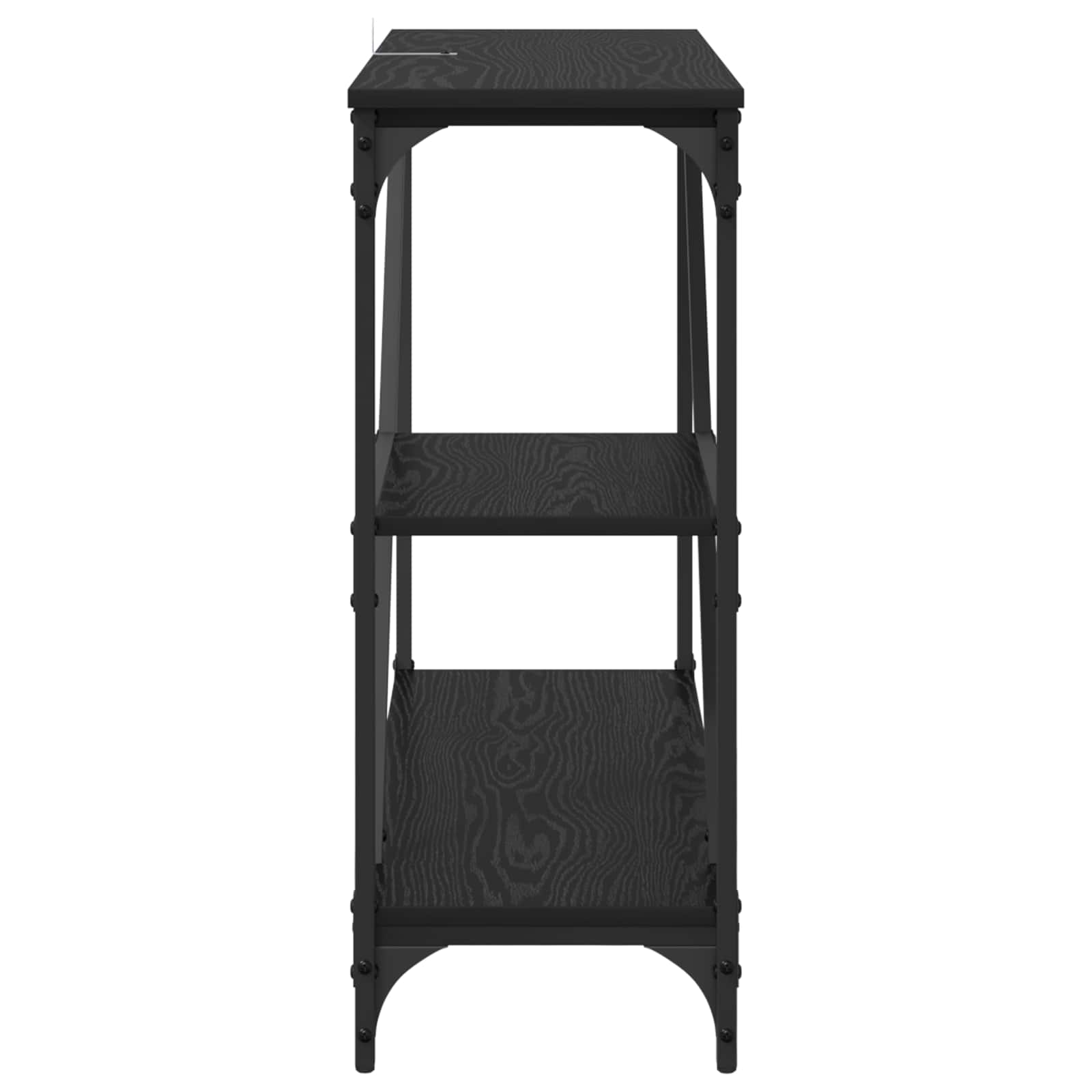 Konsoles galds Melns ozols 88,5 x 30 x 75 cm