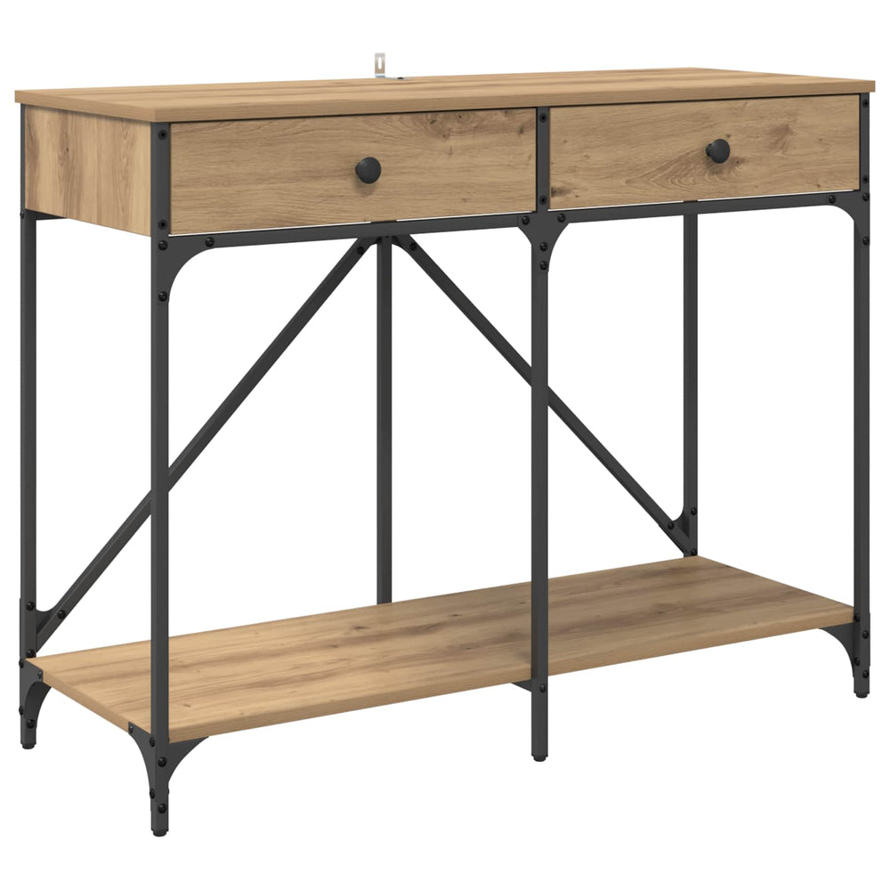 Konsolinis stalas Amatininkų ąžuolas 100 x 39 x 78,5 cm