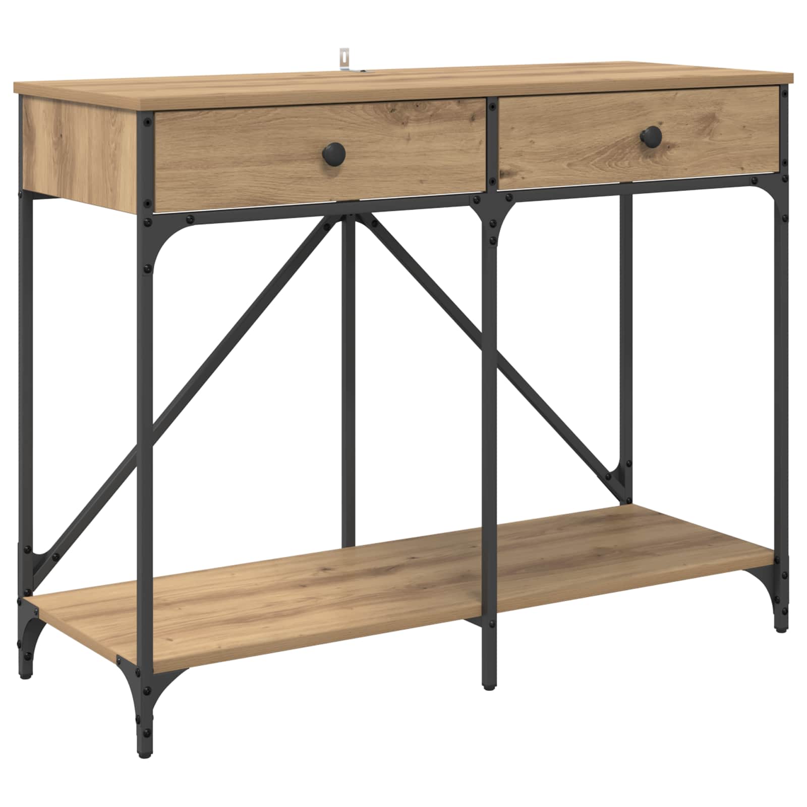 Konsolinis stalas Amatininkų ąžuolas 100 x 39 x 78,5 cm