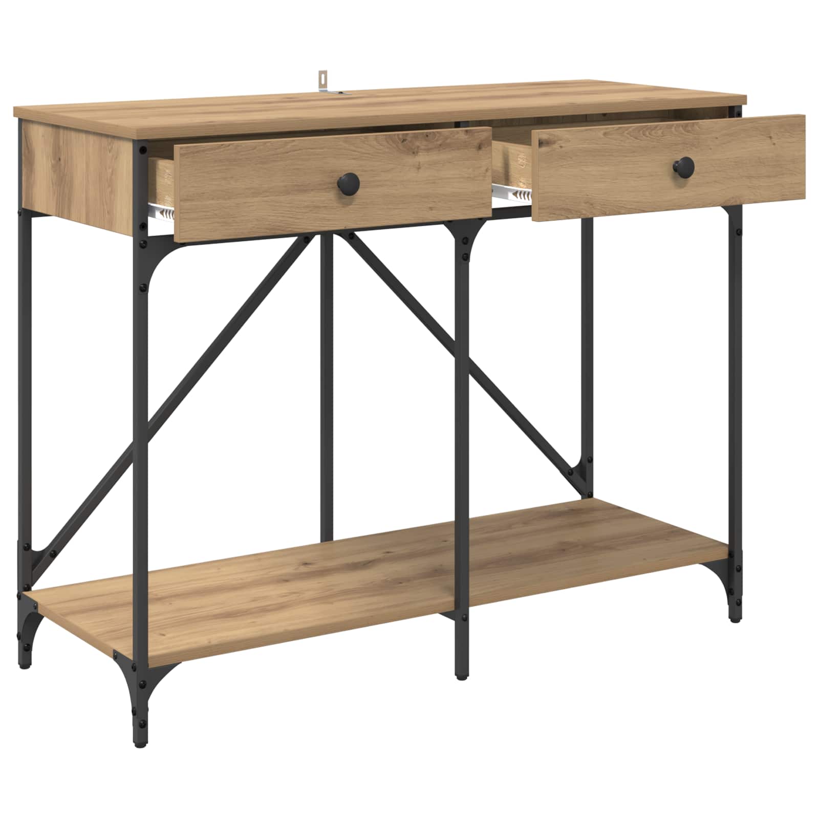 Konsolinis stalas Amatininkų ąžuolas 100 x 39 x 78,5 cm