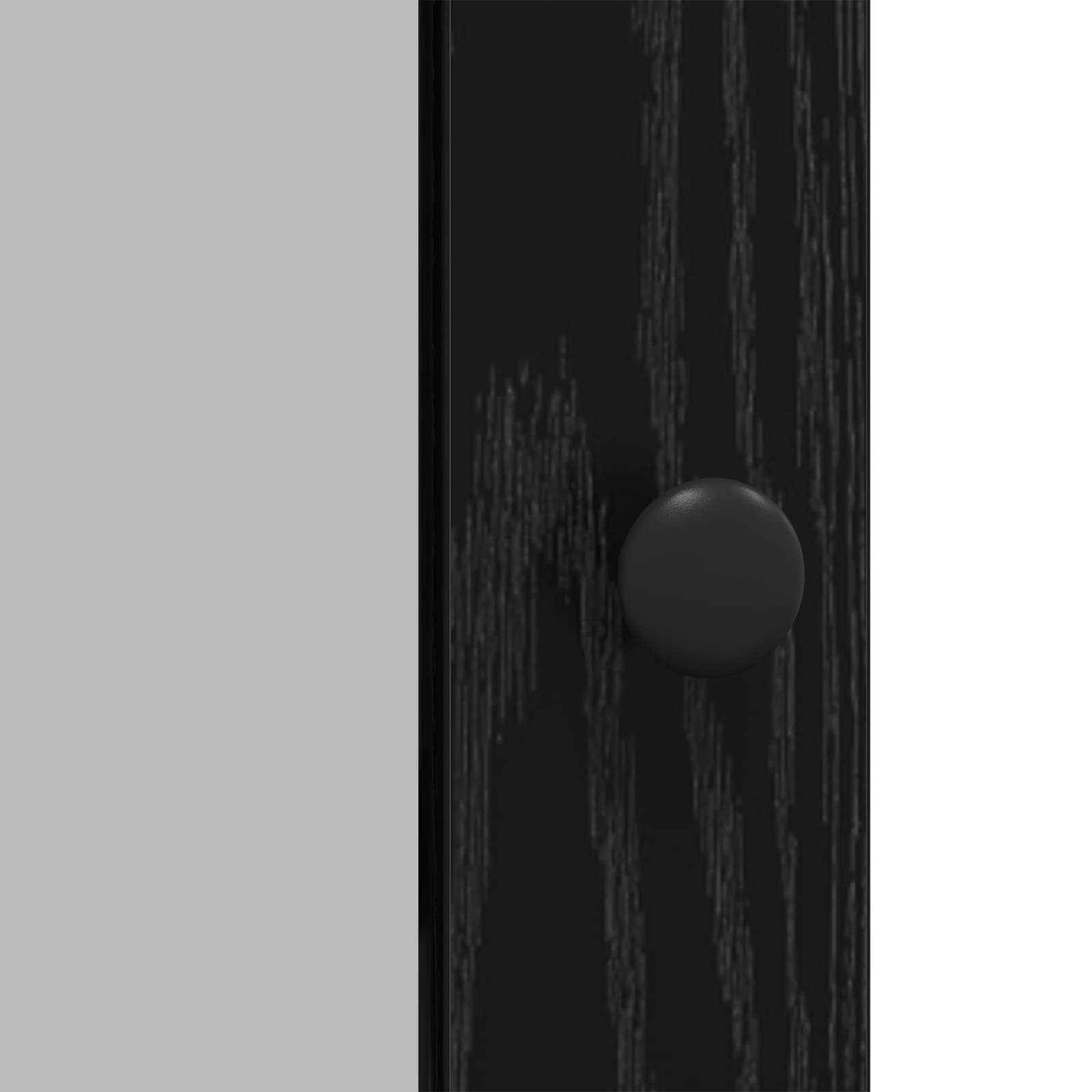Kabalas Juodas ąžuolas 100 x 35 x 80 cm Apdirbta mediena