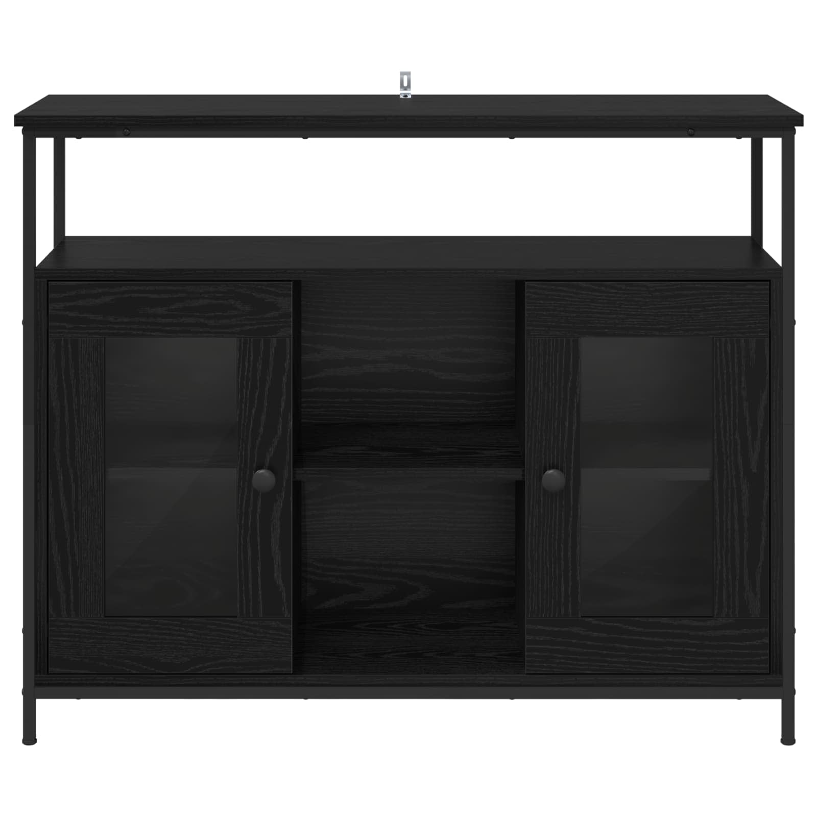Kabalas Juodas ąžuolas 100 x 35 x 80 cm Apdirbta mediena