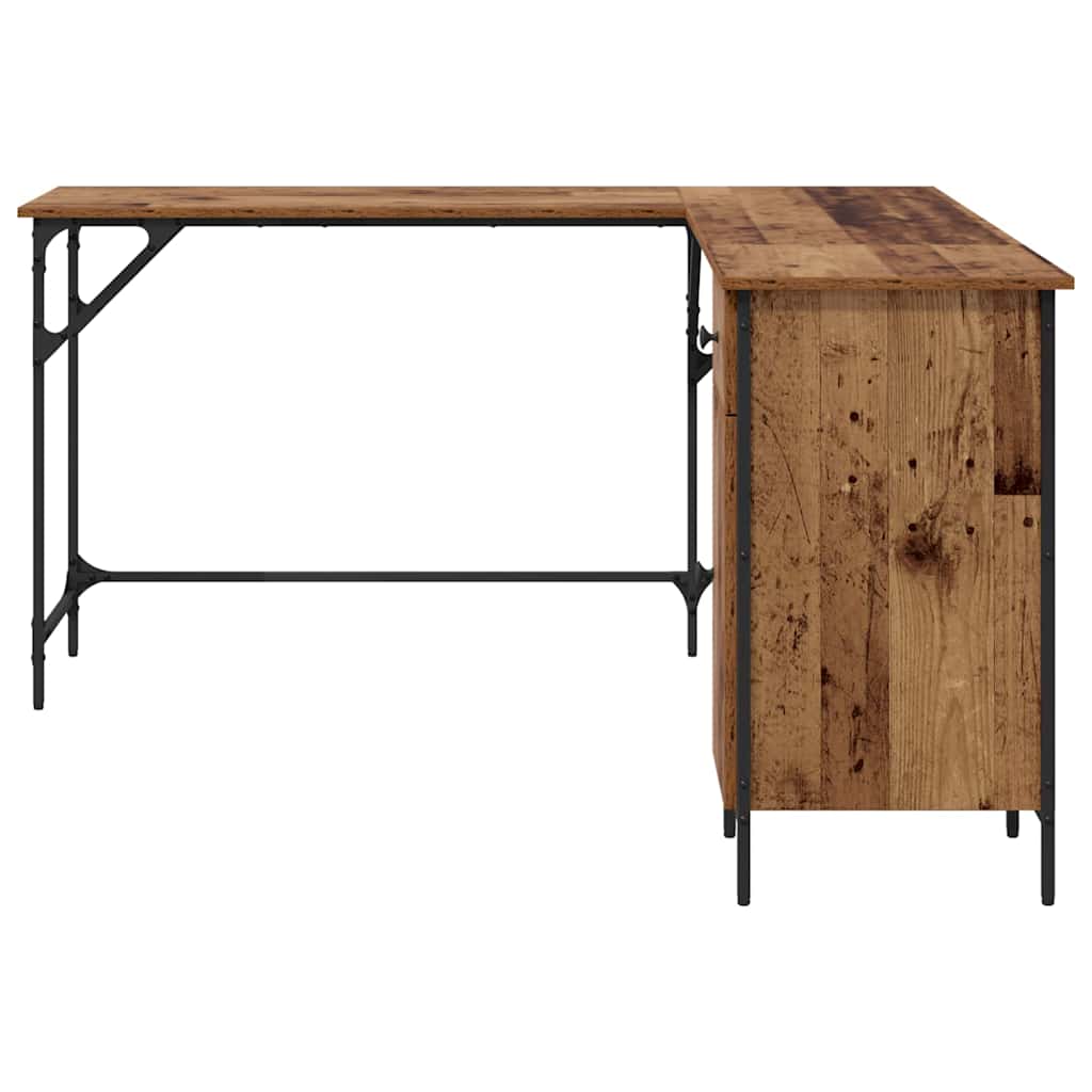 Table Antique wood 141 x 141 x 75 cm Processed wood