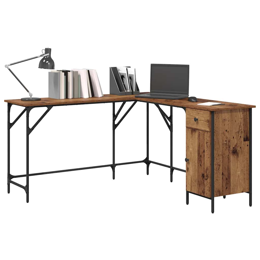Table Antique wood 141 x 141 x 75 cm Processed wood