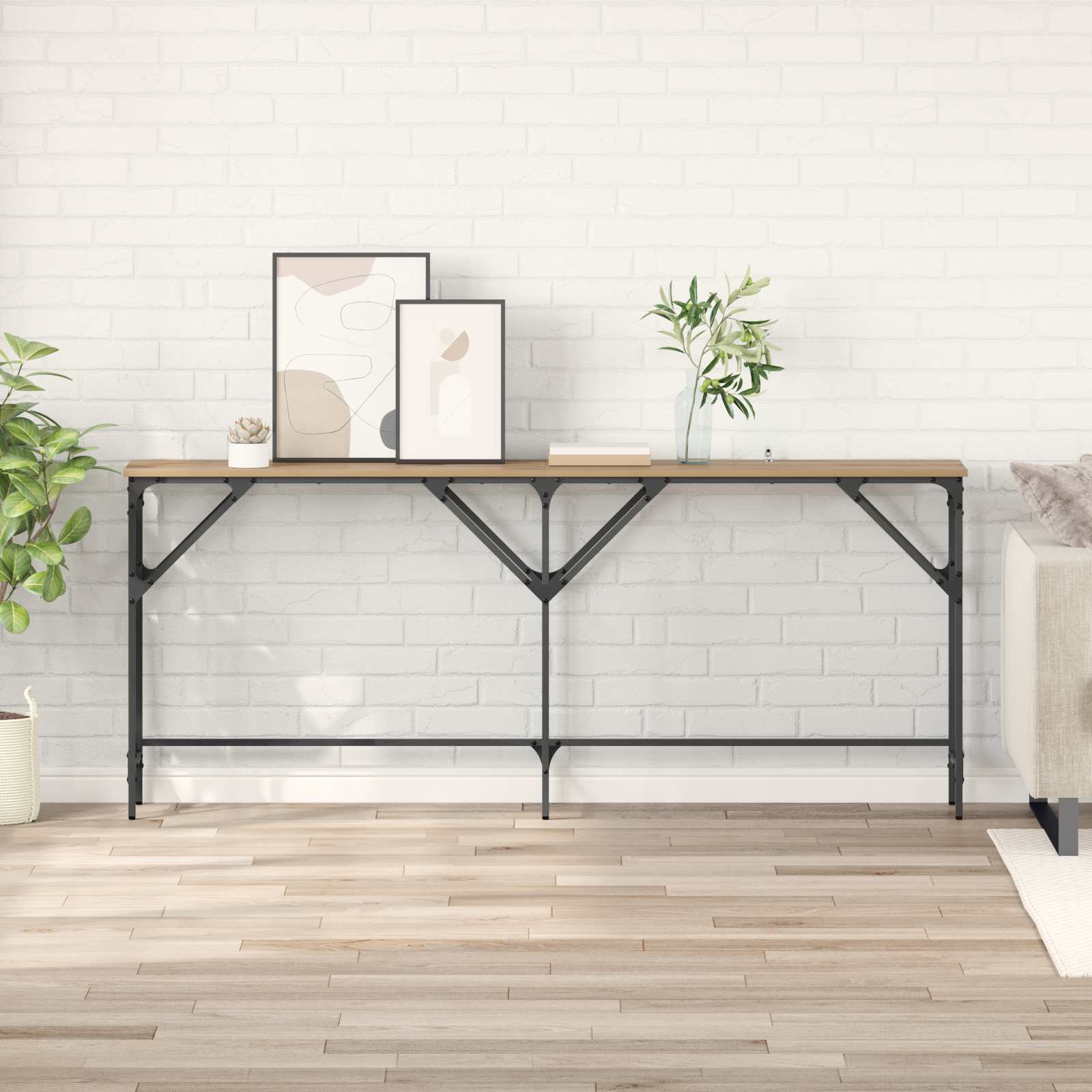 Konsolinis stalas Amatininkų ąžuolas 180 x 30 x 75 cm