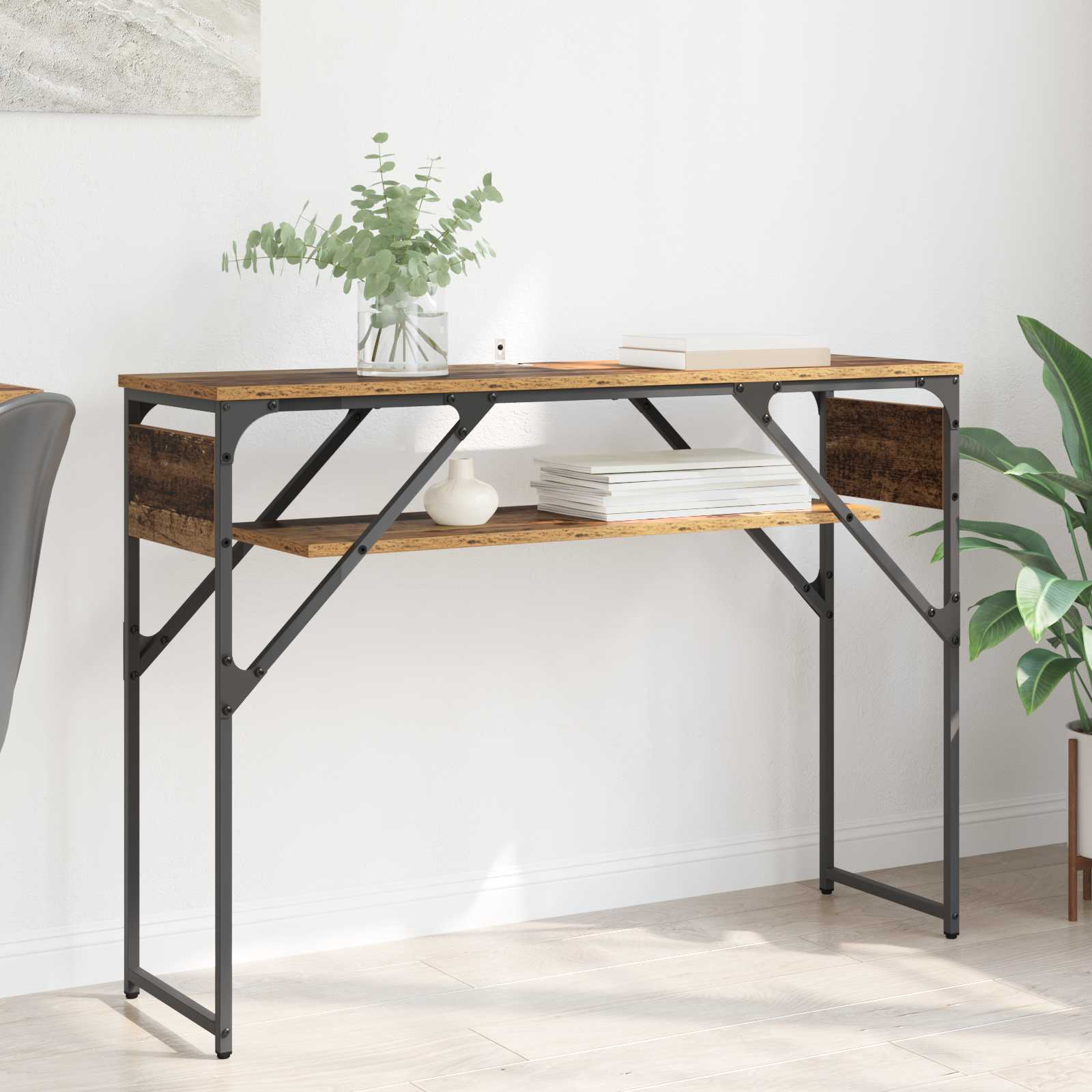 Konsoles galds Antīks koks 105x30x75cm
