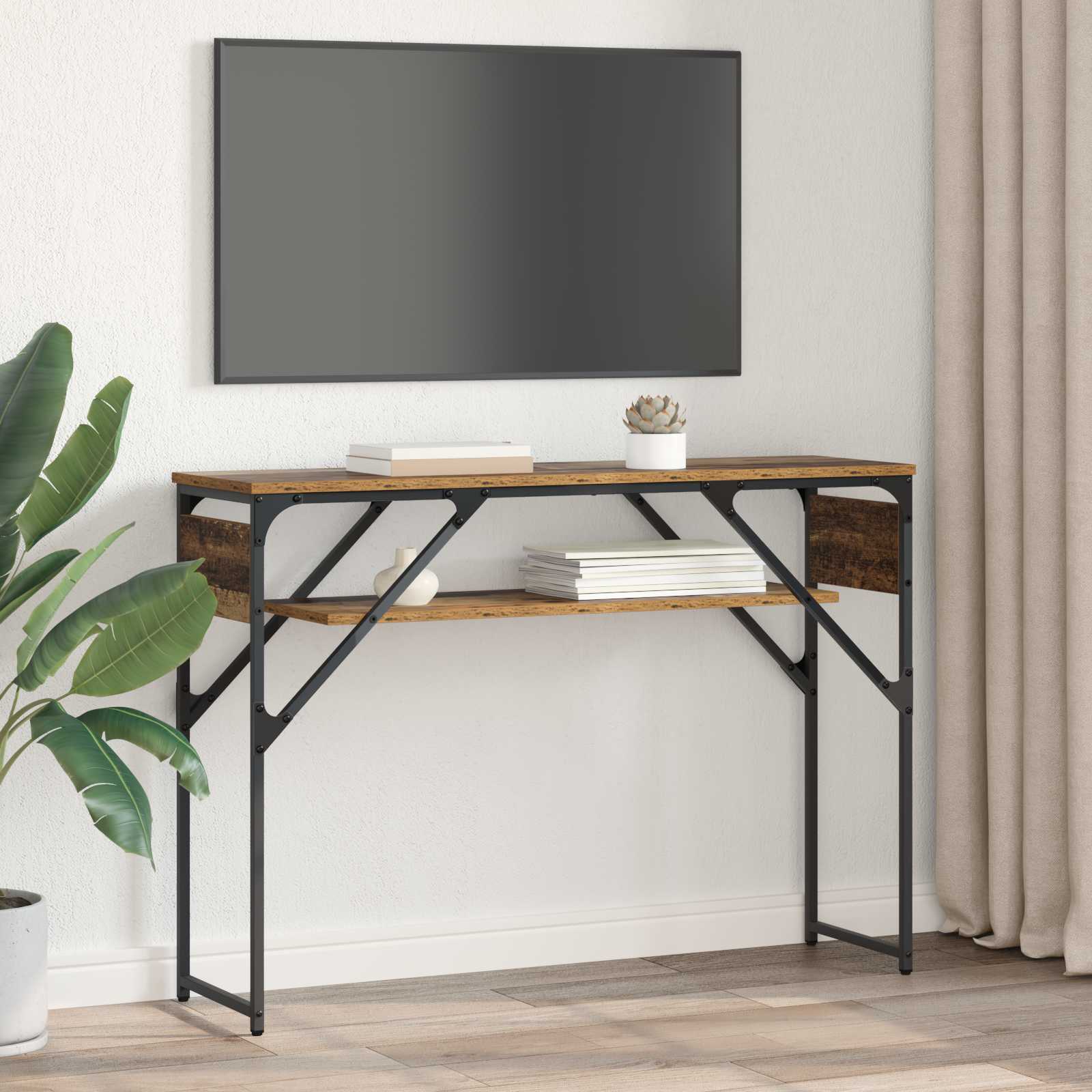 Konsoles galds Antīks koks 105x30x75cm