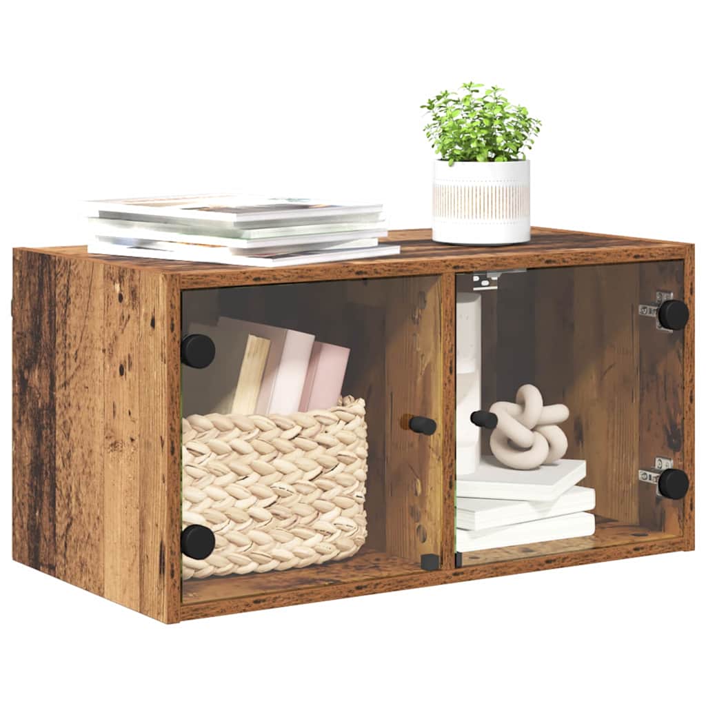 Wall cabinet Antique wood 68 x 37 x 35 cm