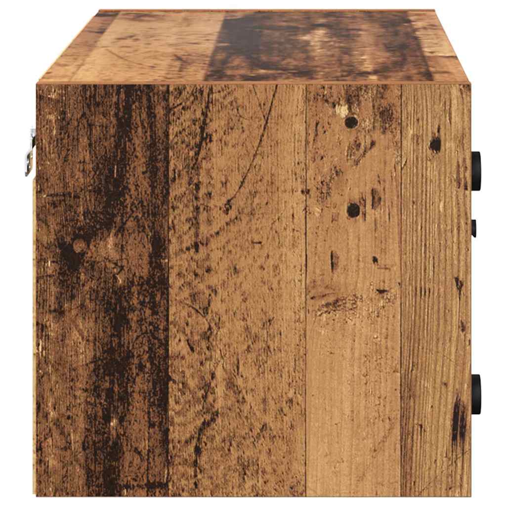 Wall cabinet Antique wood 68 x 37 x 35 cm