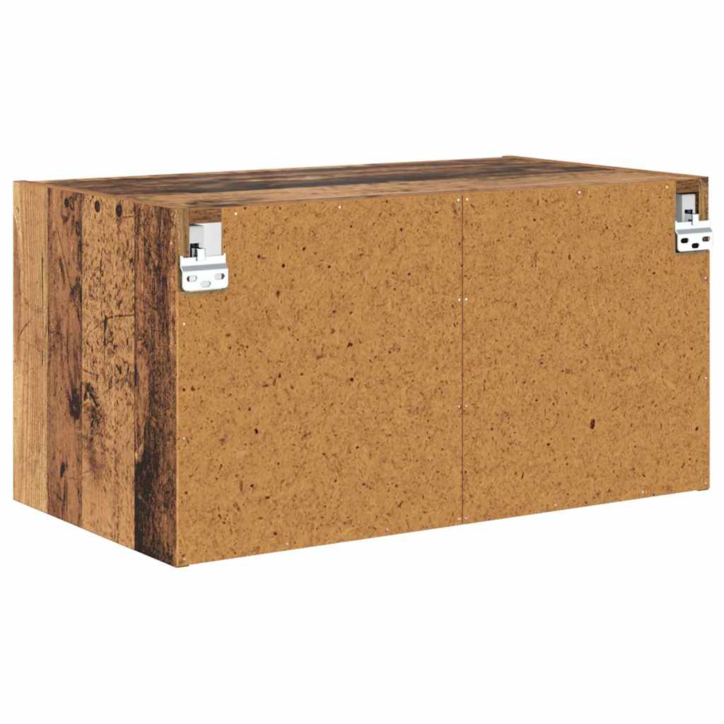 Sieniniai baldai 2 pcs Senovinis medis 68 x 37 x 35 cm