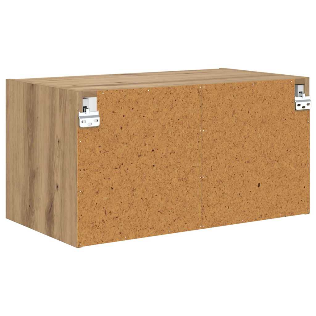 Sieniniai baldai 2 pcs Amatininkų ąžuolas 68 x 37 x 35 cm