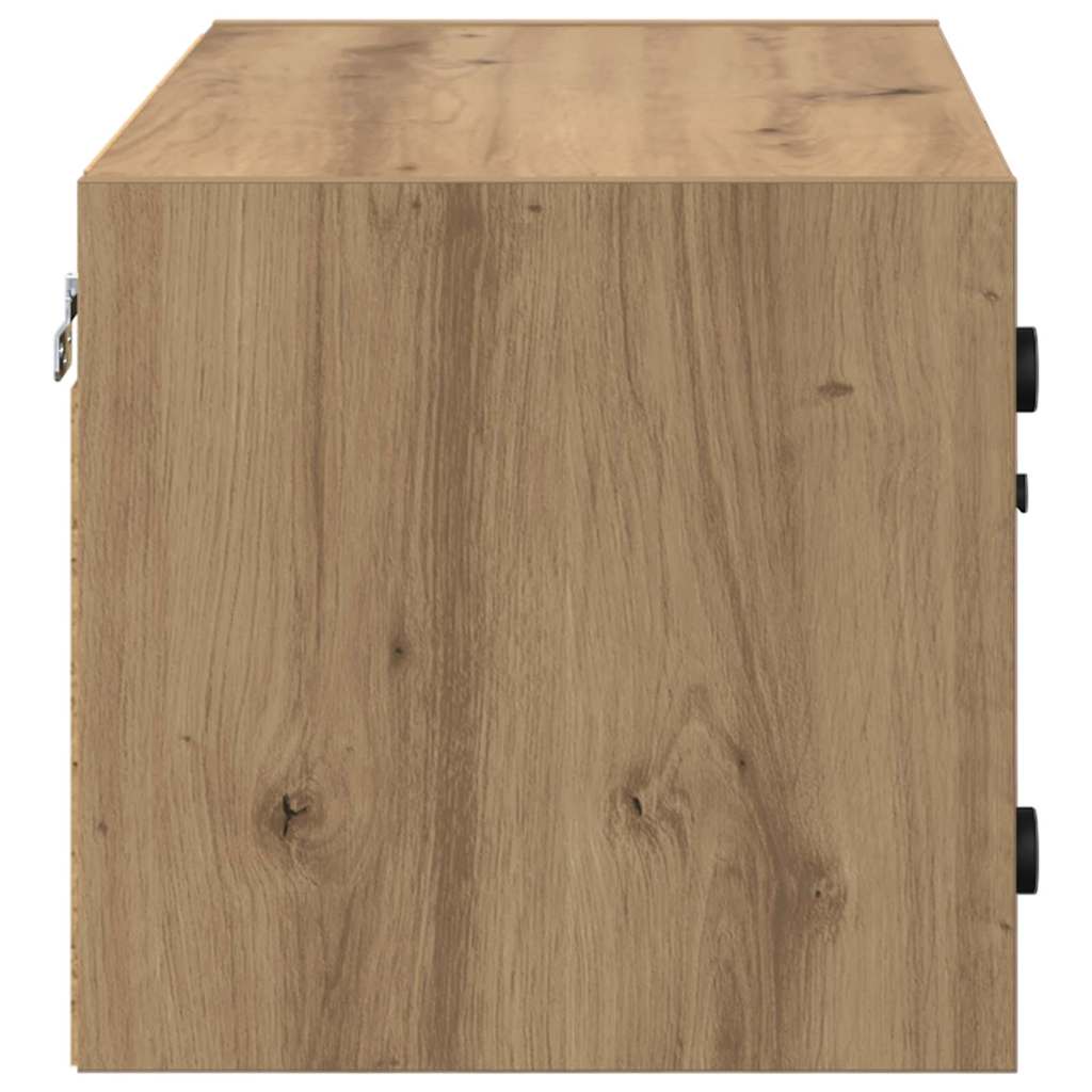 Sieniniai baldai 2 pcs Amatininkų ąžuolas 68 x 37 x 35 cm