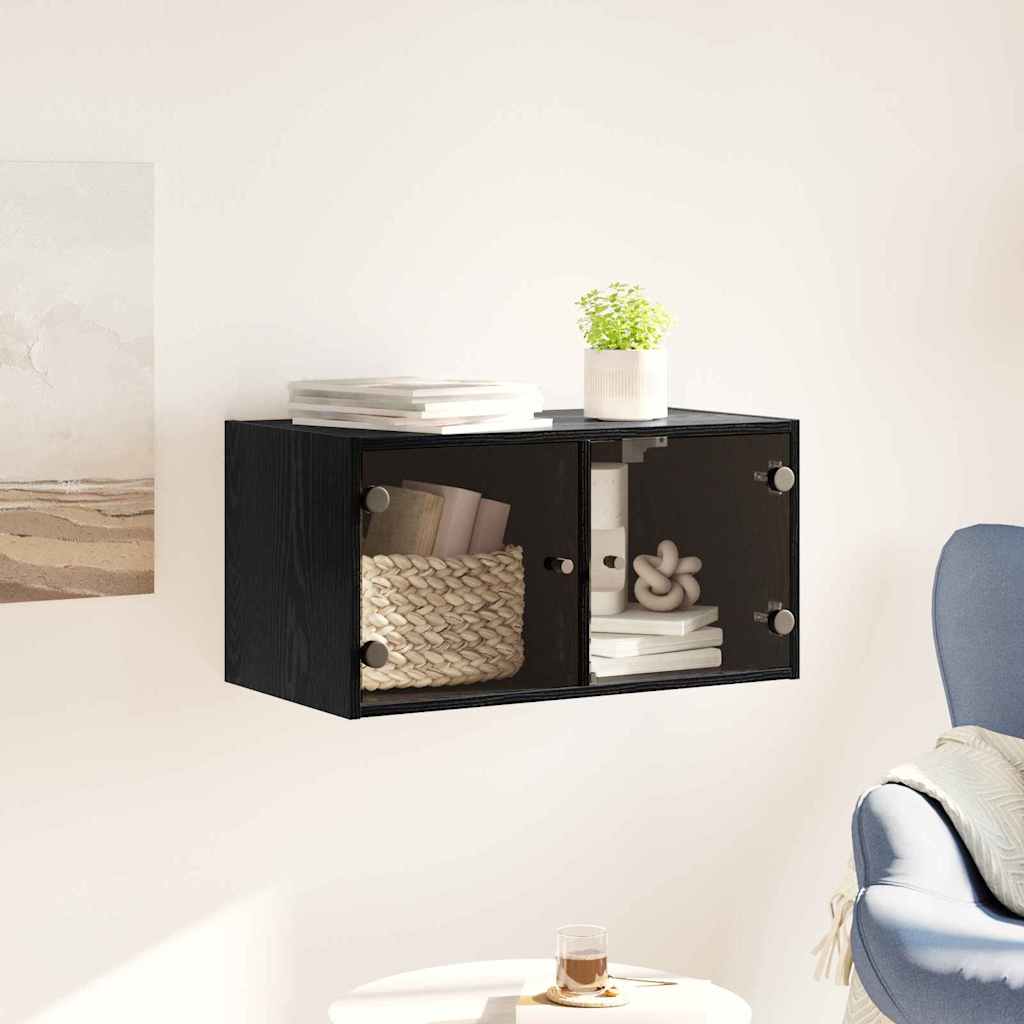 Wall cabinet Black oak 68 x 37 x 35 cm