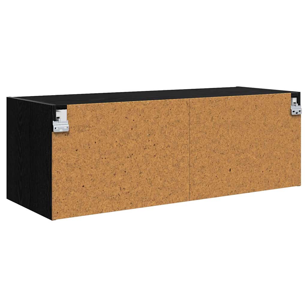Wall cabinet Black oak 102 x 37 x 35 cm