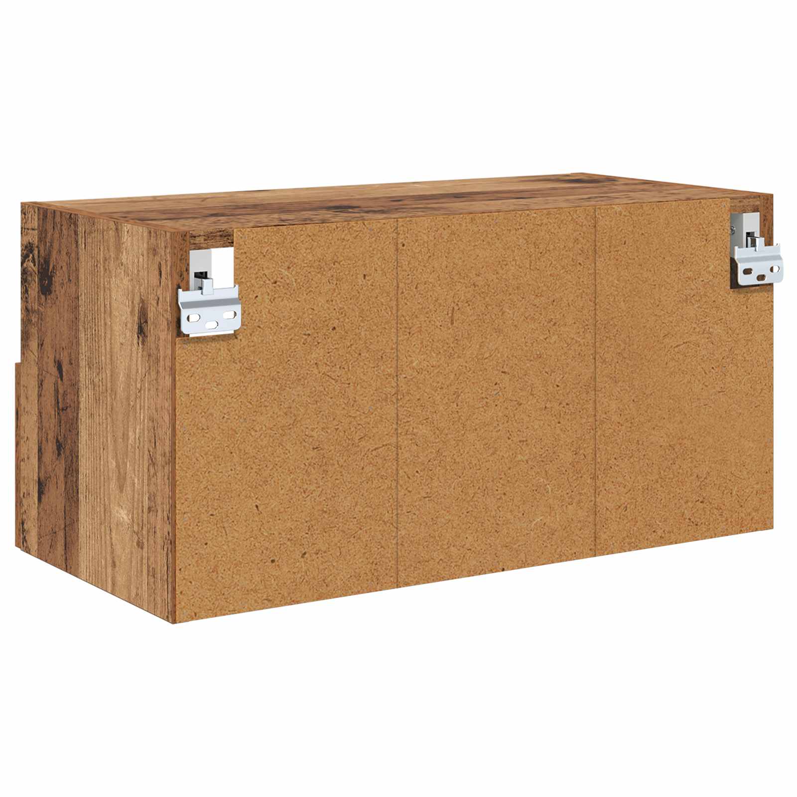 TV sieniniai spintelės 2 pcs Senovinis medis 60 x 30 x 30 cm