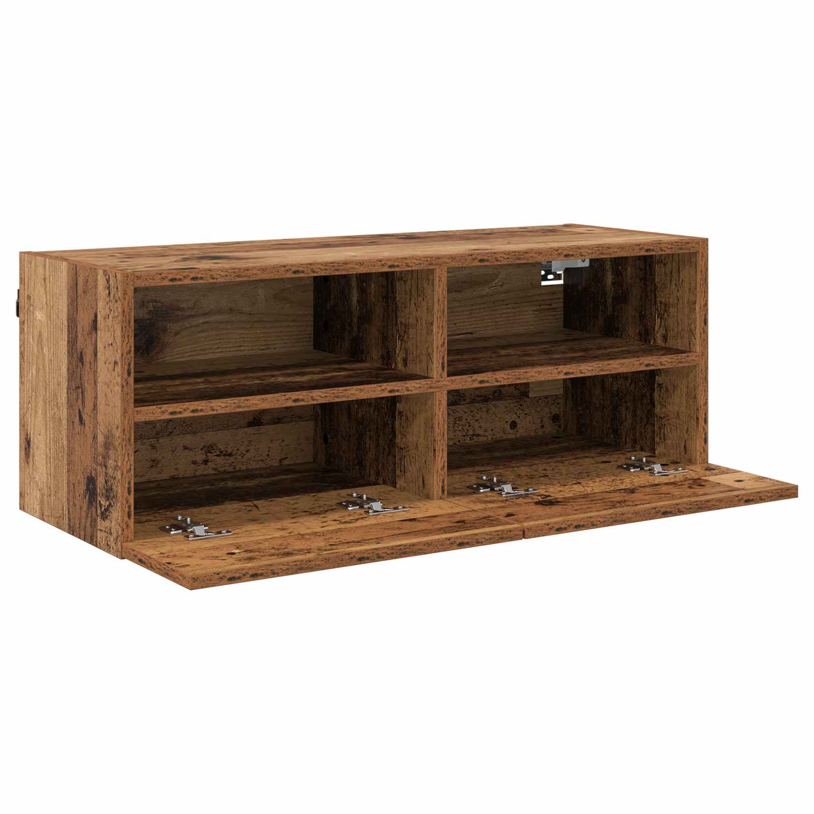 TV sieniniai spintelės 2 pcs Senovinis medis 80 x 30 x 30 cm