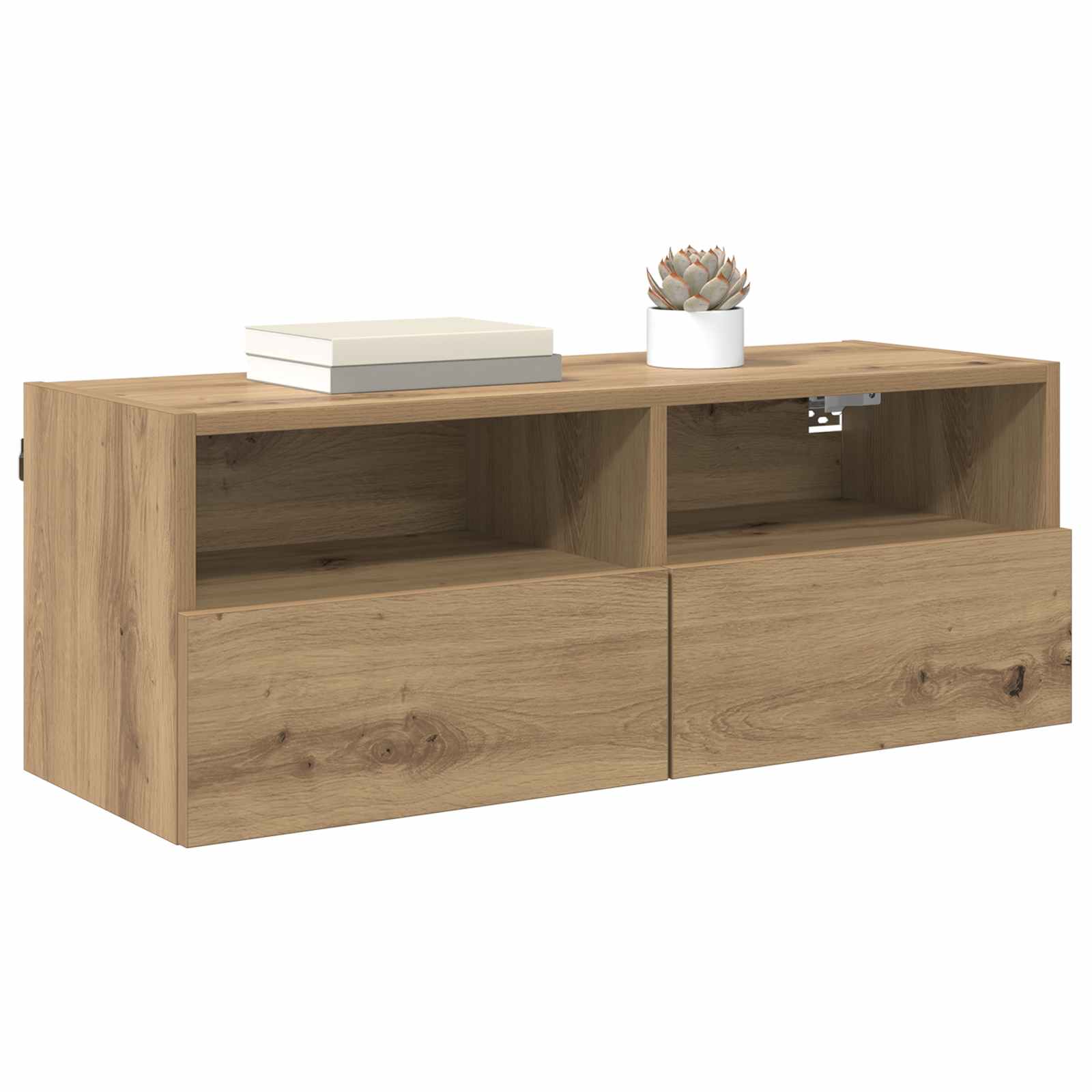TV sieninė spintelė Amatininkų ąžuolas 80 x 30 x 30 cm