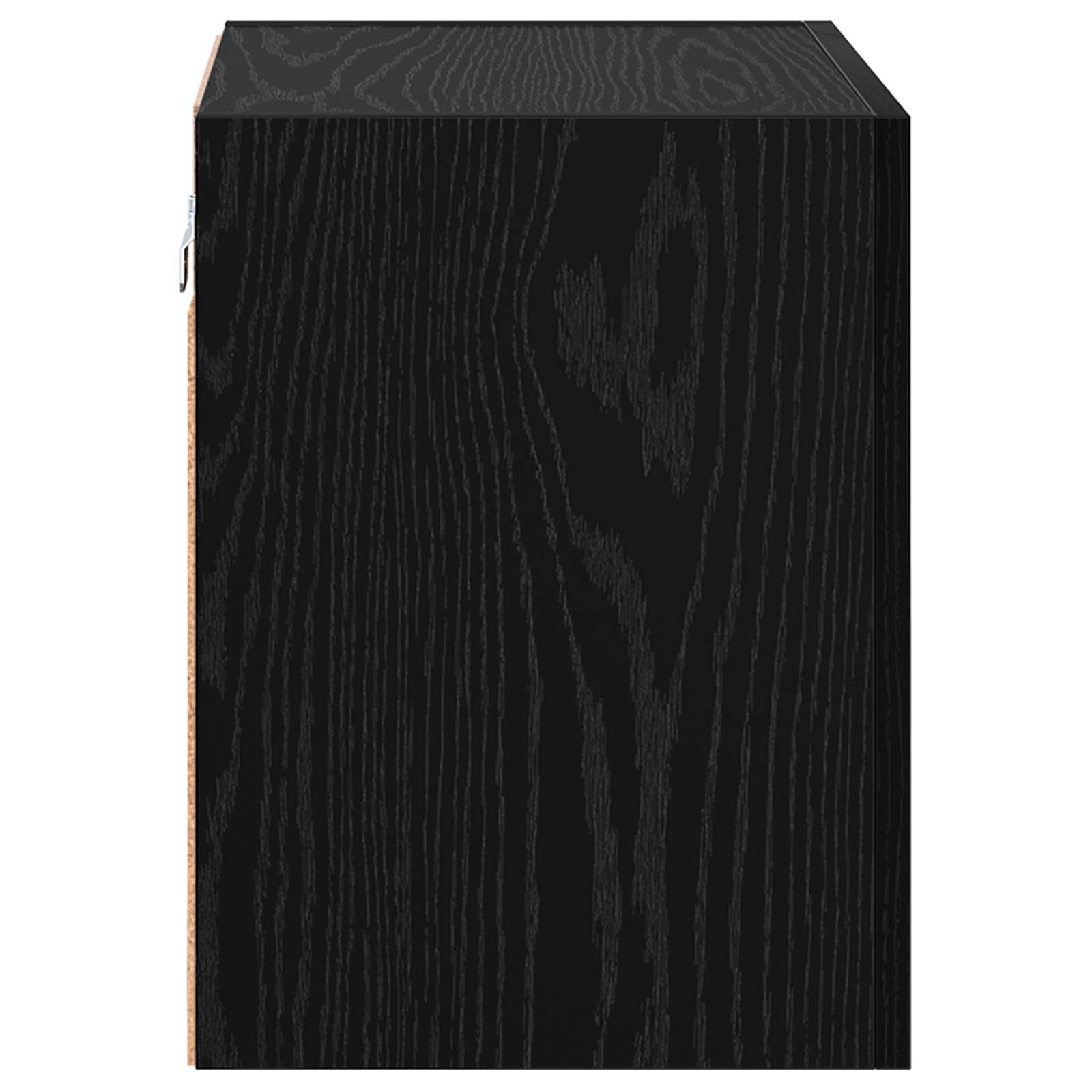 TV sieniniai spintelės 2 pcs Juodas ąžuolas 40,5x30x40cm