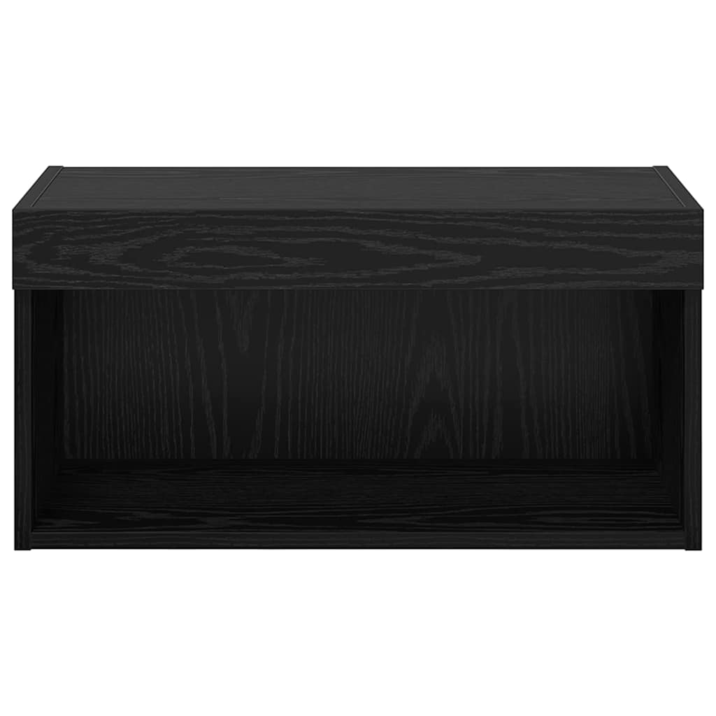 TV skapītis Melns ozols 60 x 30 x 30 cm