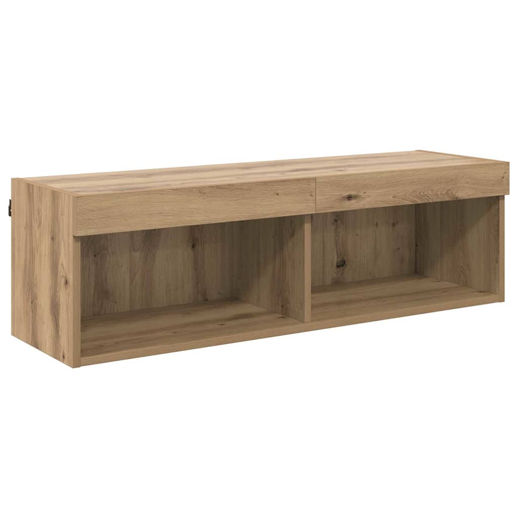TV Wall Cabinet Panama Artisan Oak 100 x 30 x 30 cm