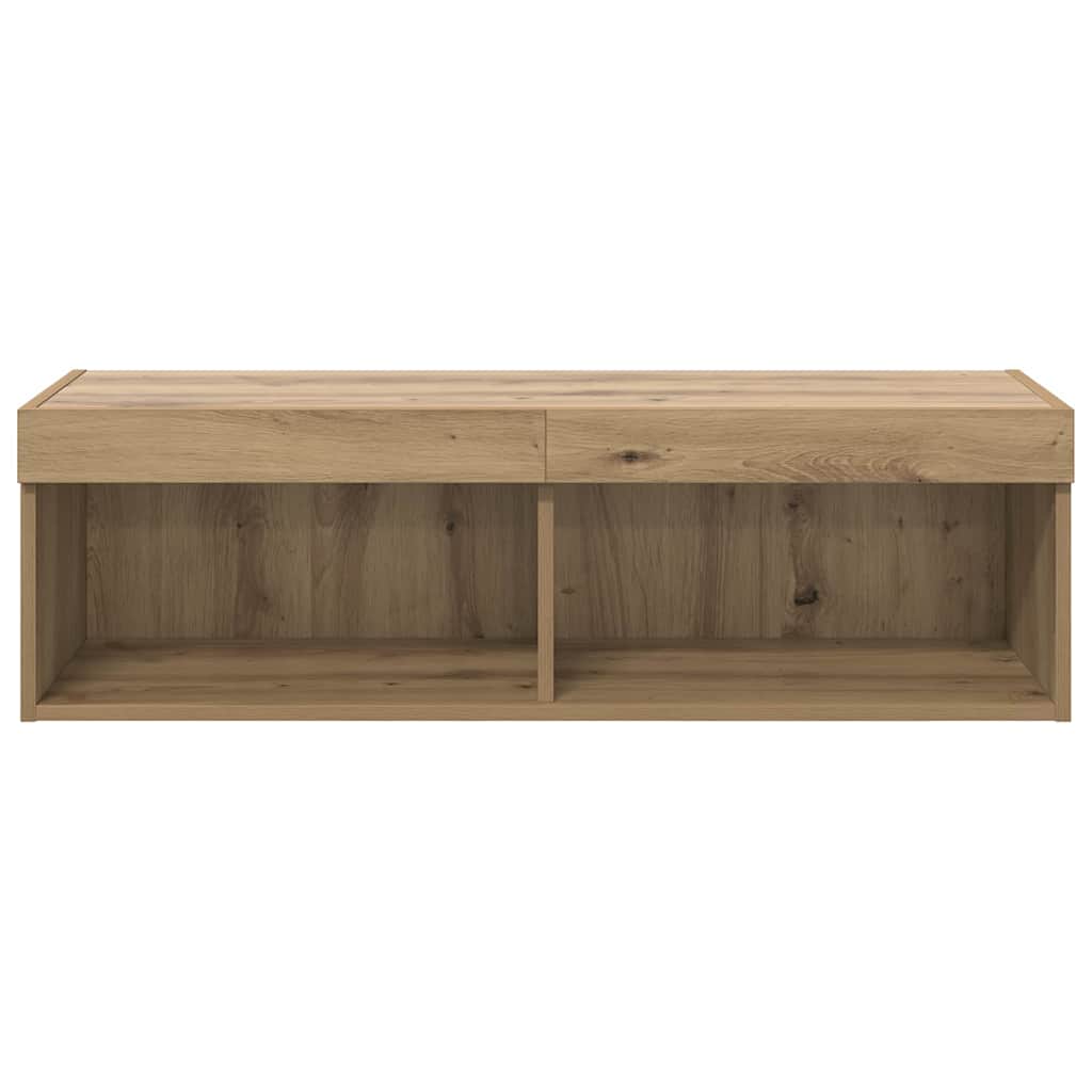 TV Wall Cabinet Panama Artisan Oak 100 x 30 x 30 cm
