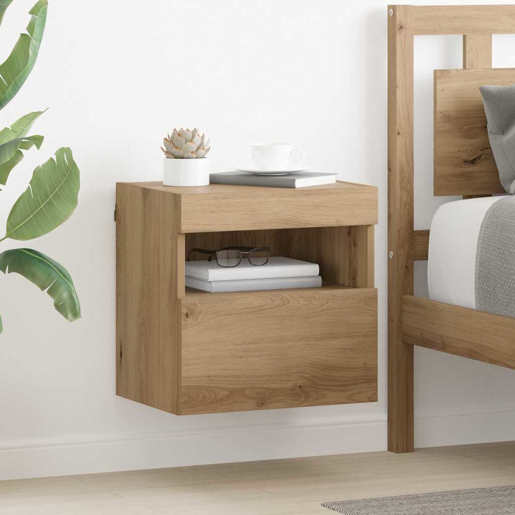 TV sieniniai spintelės 2 pcs Amatininkų ąžuolas 40 x 30 x 40 cm