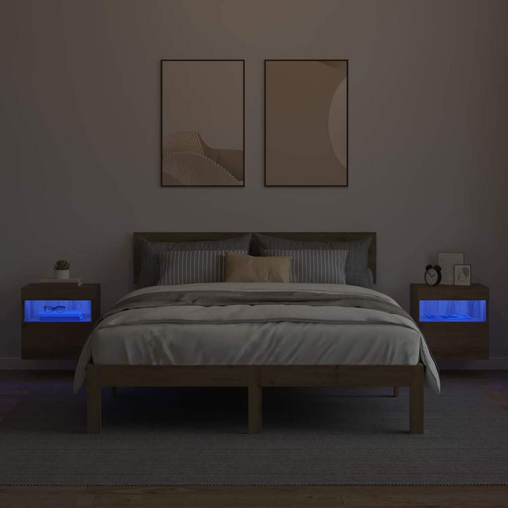 TV sieniniai spintelės 2 pcs Amatininkų ąžuolas 40 x 30 x 40 cm