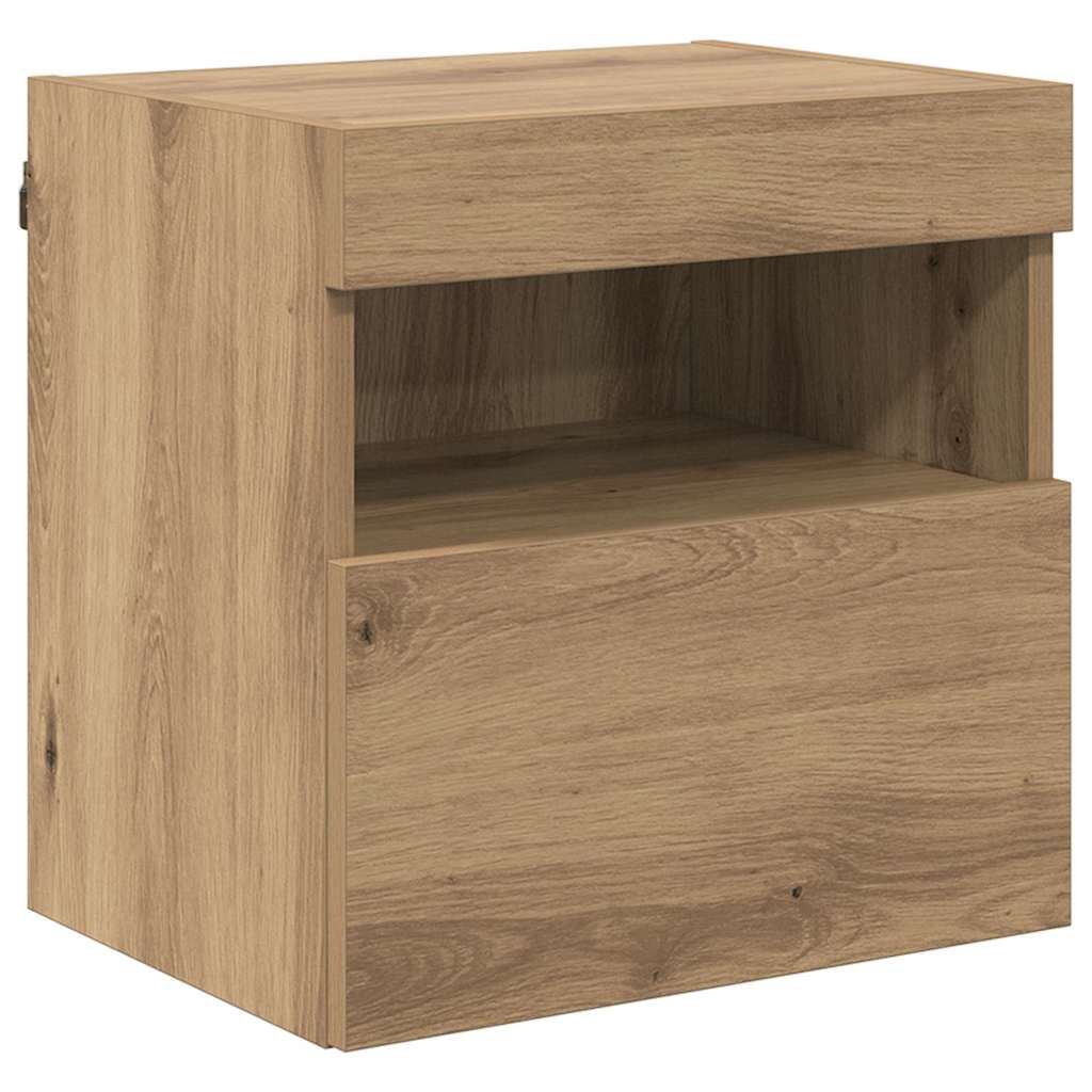 TV sieniniai spintelės 2 pcs Amatininkų ąžuolas 40 x 30 x 40 cm