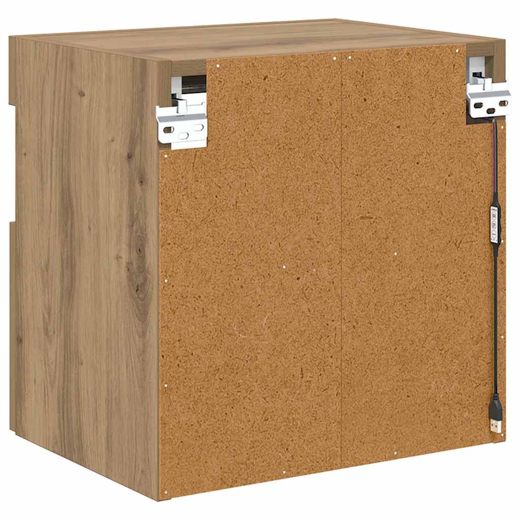 TV sieniniai spintelės 2 pcs Amatininkų ąžuolas 40 x 30 x 40 cm