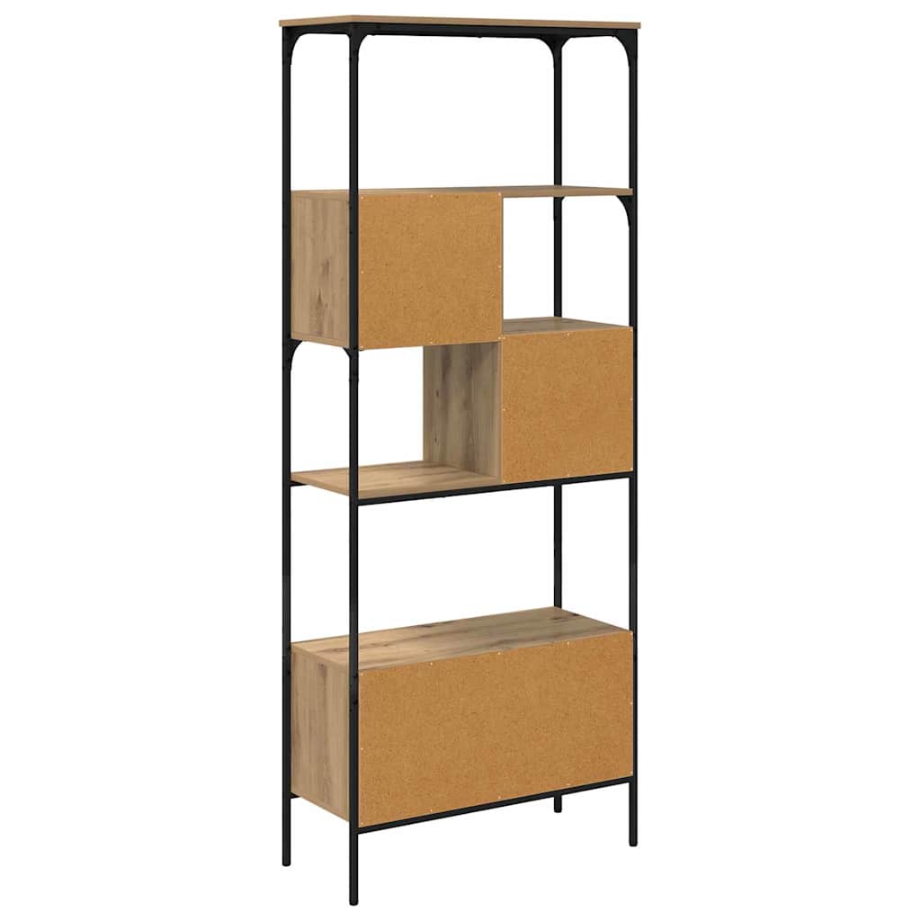 Bookcase Artisan oak 76 x 33 x 188.5 cm