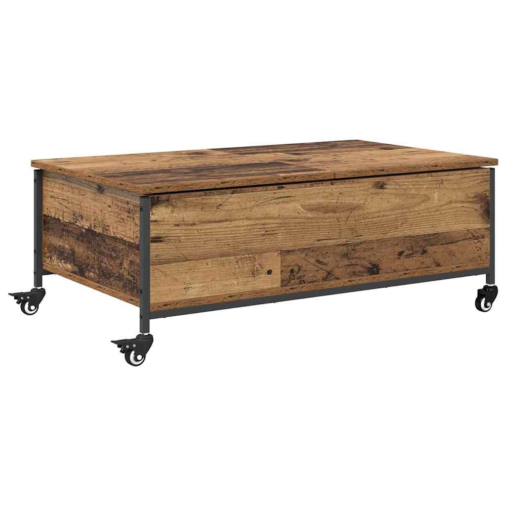 Coffee table Antique wood 91 x 55 x 32 cm