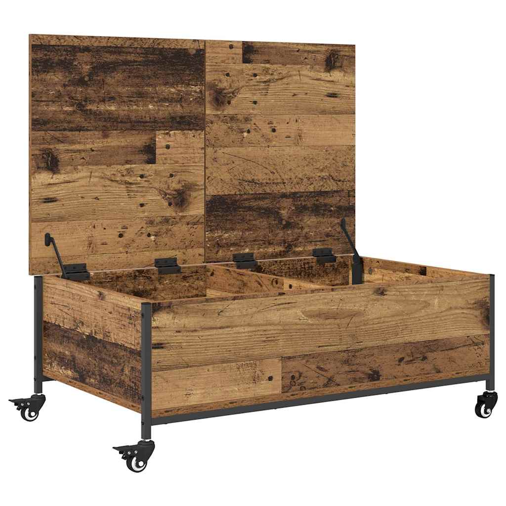 Coffee table Antique wood 91 x 55 x 32 cm