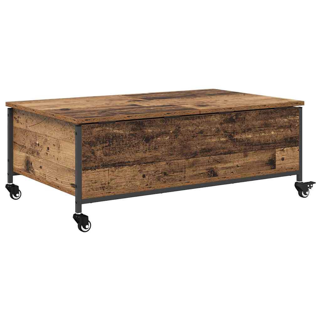 Coffee table Antique wood 91 x 55 x 32 cm