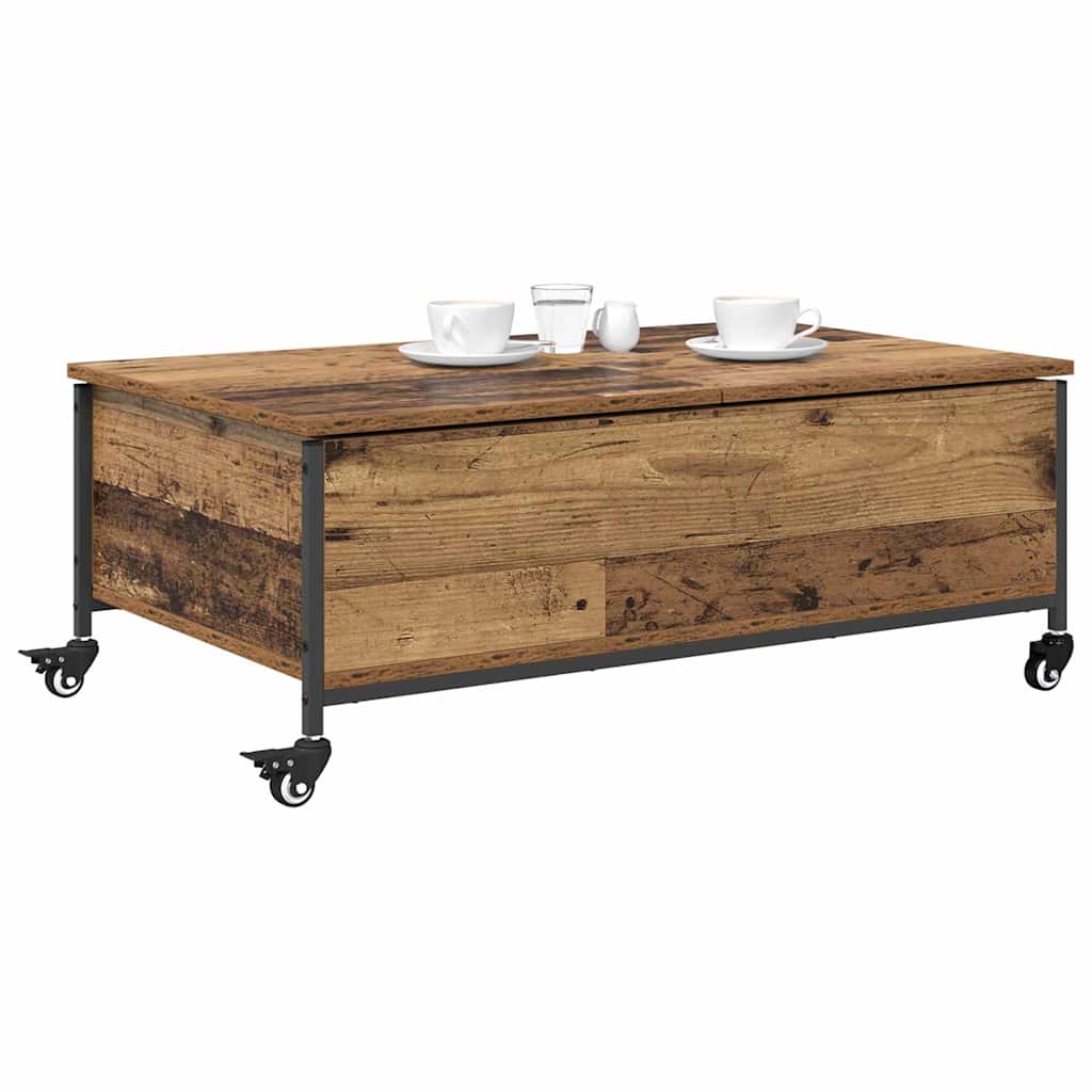 Coffee table Antique wood 91 x 55 x 32 cm