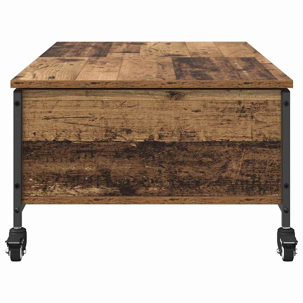 Coffee table Antique wood 91 x 55 x 32 cm