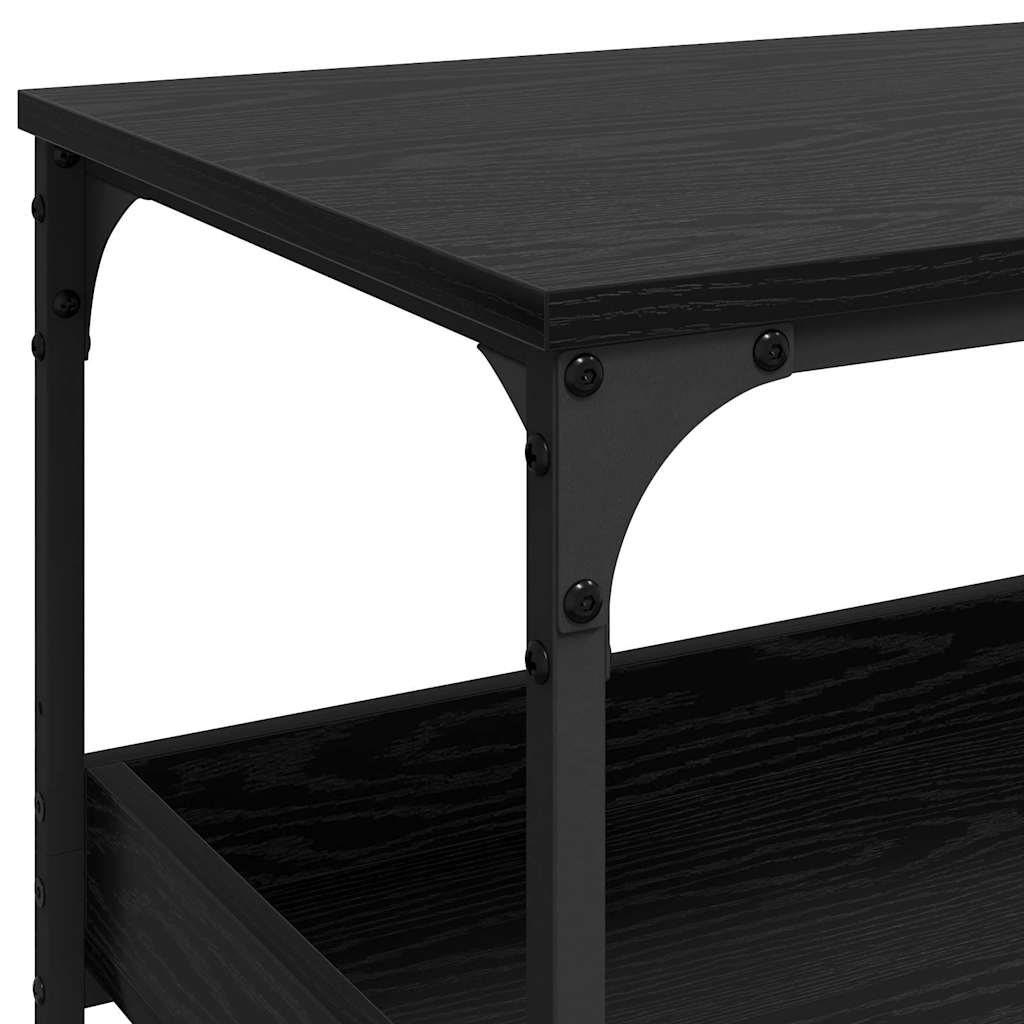 Kitchen Trolley Black Oak 60 x 41 x 80.5 cm