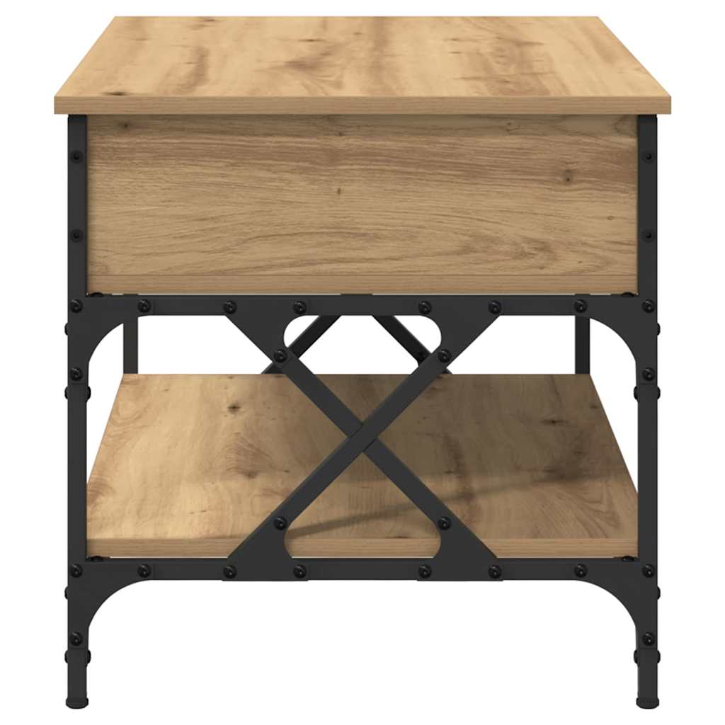 Kavos staliukas Amatininkų ąžuolas 70x50x50cm Apdirbta mediena