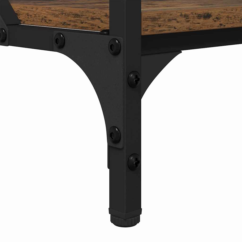 Coffee Table Antique Wood 100 x 50 x 50 cm