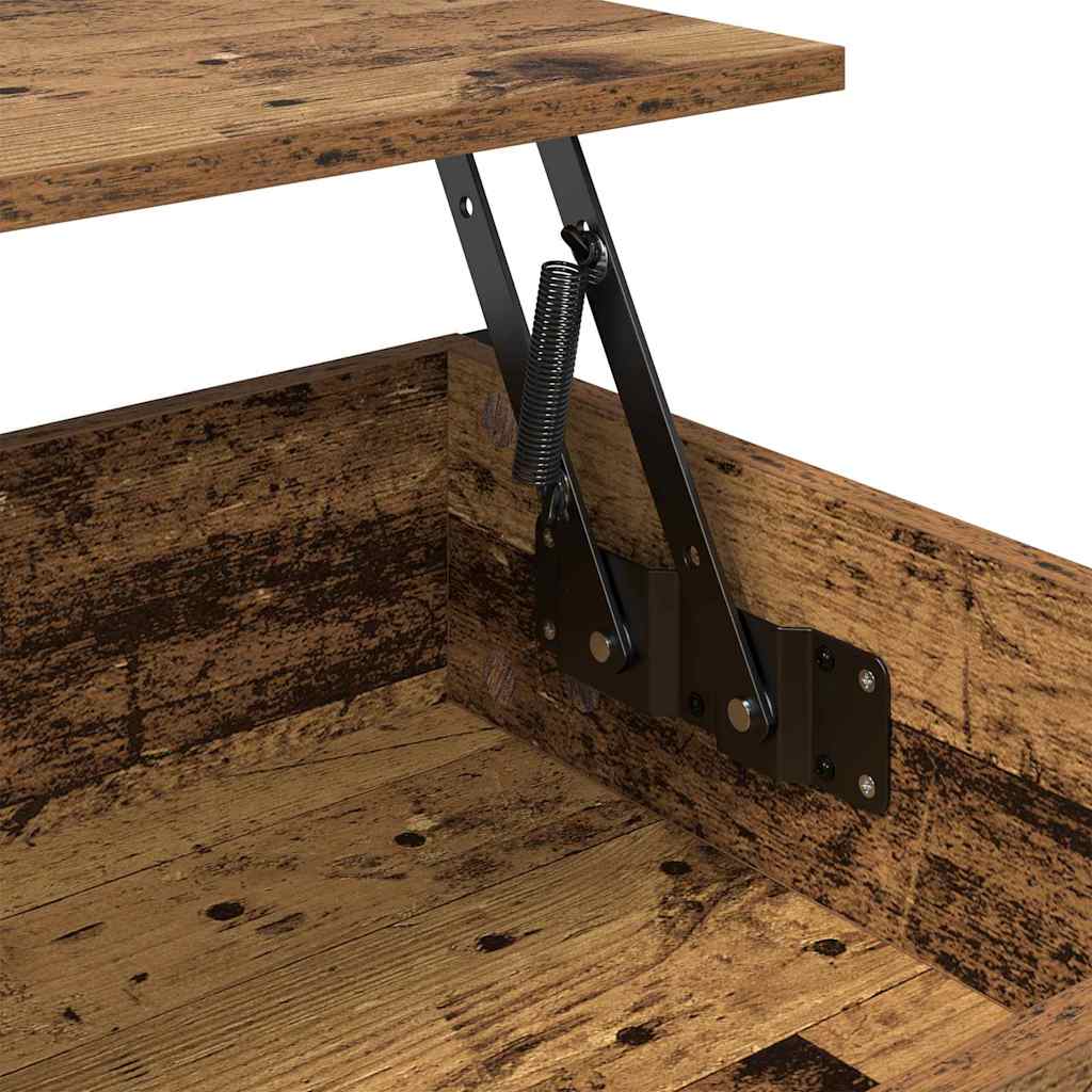 Coffee Table Antique Wood 100 x 50 x 50 cm