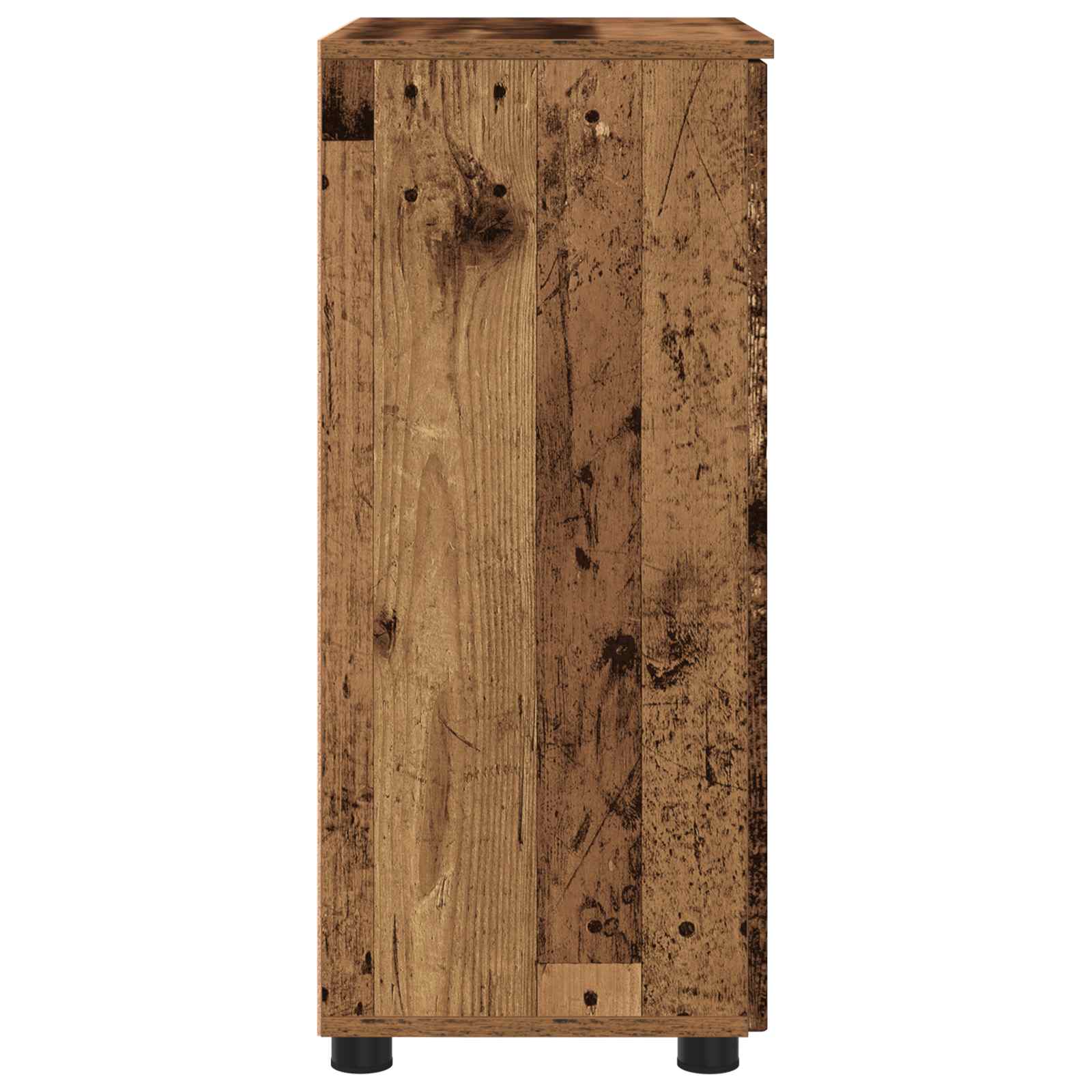 Bathroom cabinet Aged wood 60 x 35 x 80 cm Engineered wood