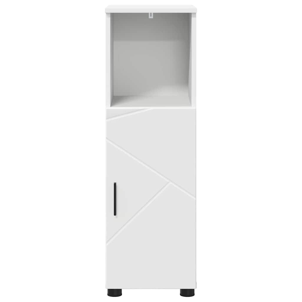 Bathroom Cabinet White 30 x 35 x 95 cm Engineered Wood