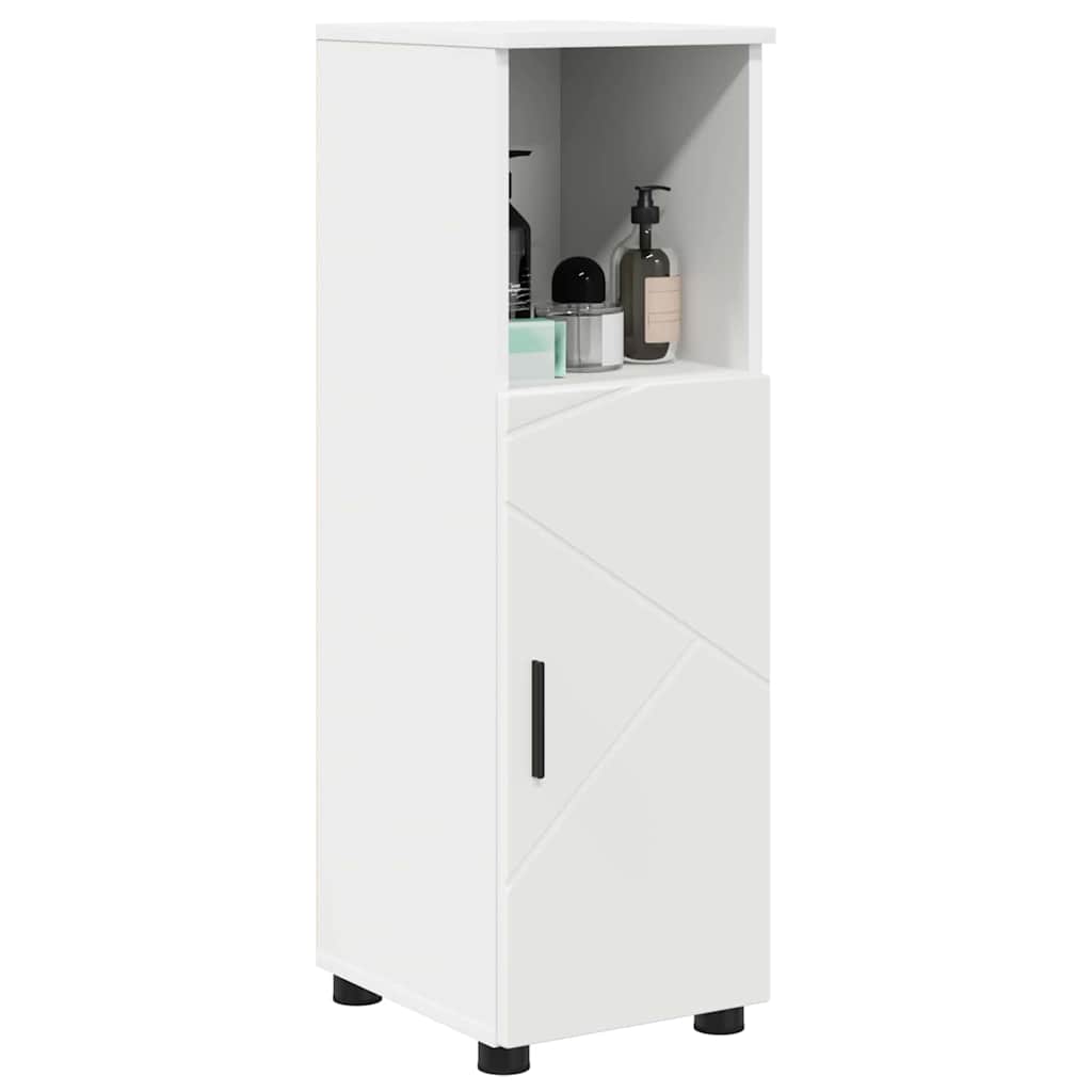 Bathroom Cabinet White 30 x 35 x 95 cm Engineered Wood