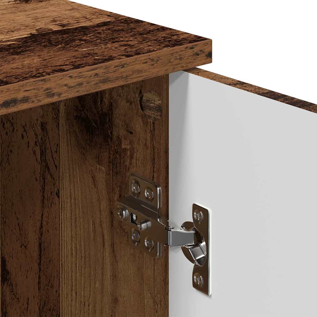 Bathroom Cabinet Old Wood 30 x 31.5 x 61 cm Engineered Wood