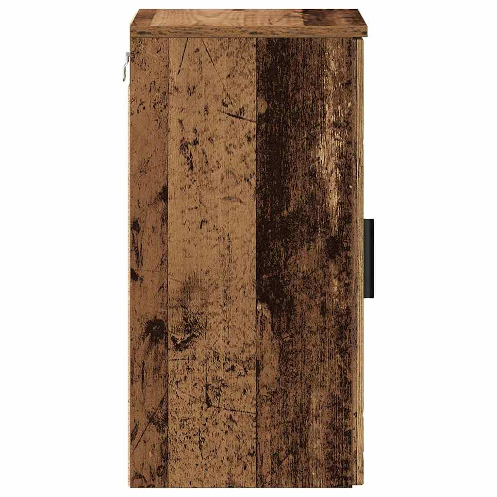 Bathroom Cabinet Old Wood 30 x 31.5 x 61 cm Engineered Wood