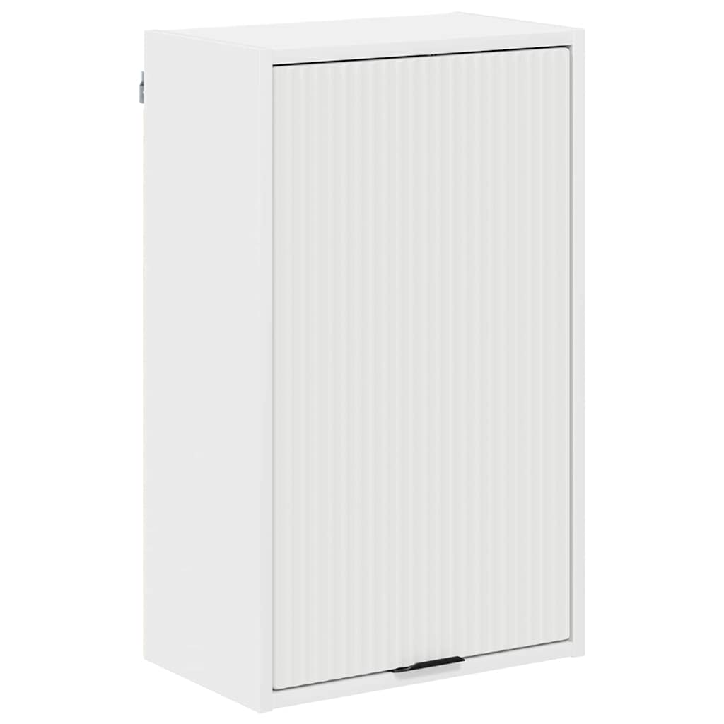 Vannas istabas skapītis Balts 39 x 23.5 x 65 cm Apstrādāta koksne