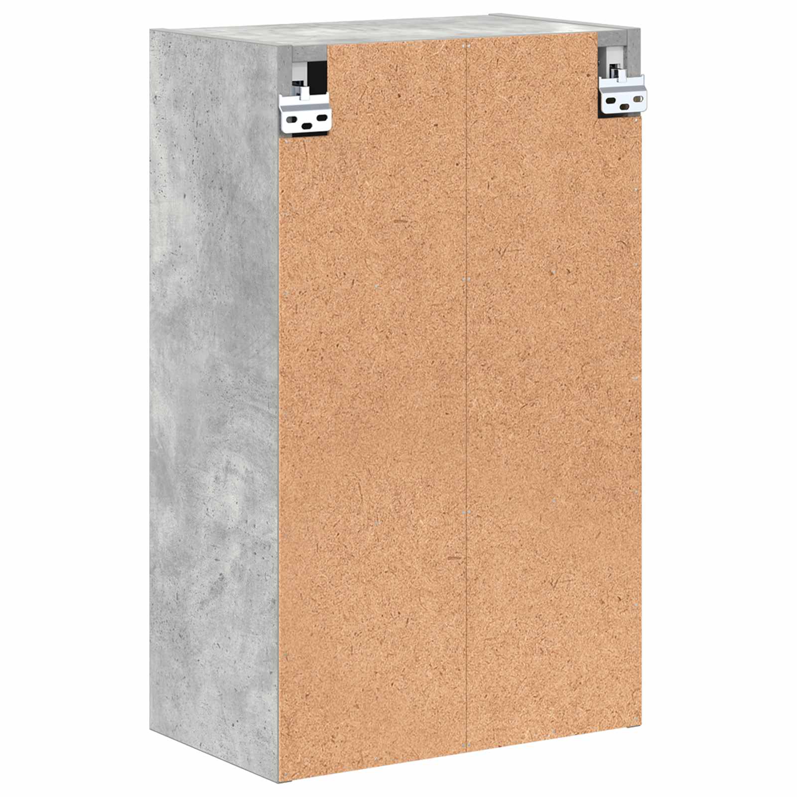 Vonios spintelė Betono pilka 39 x 23.5 x 65 cm Apdirbta mediena