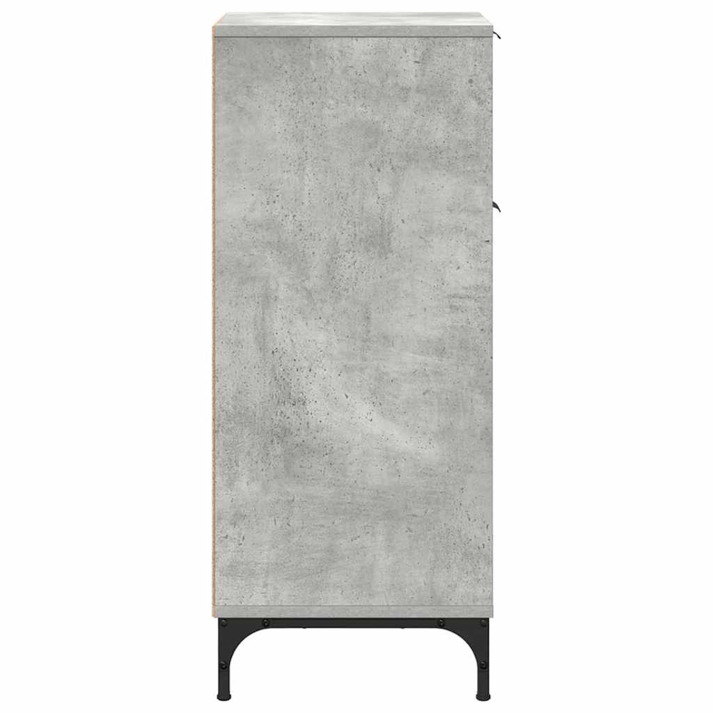 Vannas istabas skapītis ar atvilktnēm Betona pelēks 39,5 x 36 x 88 cm