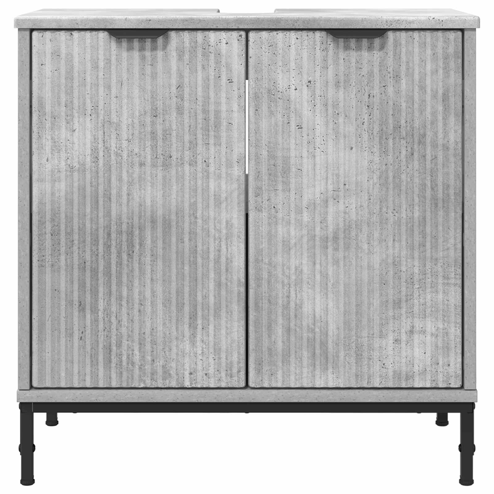 Vonios kriauklės spinta Betono pilka 60.5 x 33.5 x 61 cm