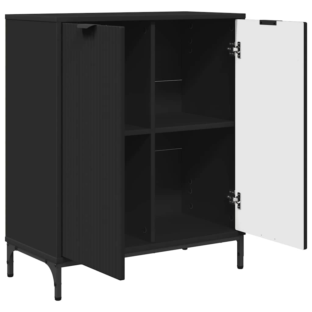 Kabalas Juoda 69.5 x 33 x 82 cm Apdirbta mediena