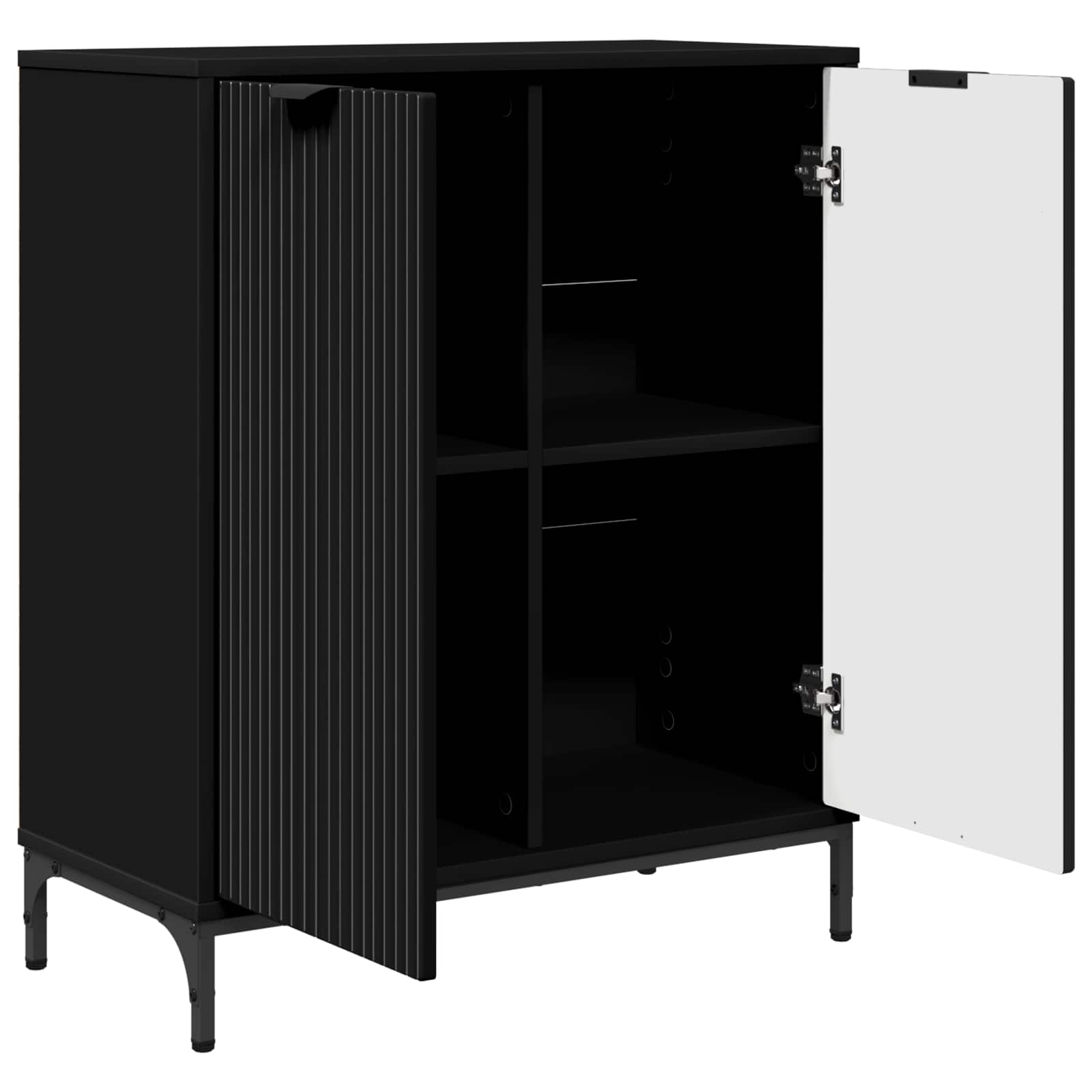Kabalas Juoda 69,5 x 33 x 82 cm Apdirbta mediena